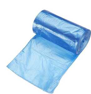 Sac poubelle bleu en plastique, sac poubelle ménager, sac poubelle noir robuste pour entrepreneur, sac poubelle en plastique - Product Image 1