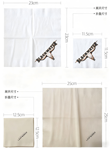 Serviette en papier carrée écologique et biologique, faite à la <span class=keywords><strong>main</strong></span>, avec logo imprimé personnalisé, pour restaurant - Product Image 3