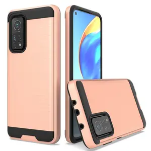 Coque de téléphone portable antichoc antichoc en TPU souple + PC dur pour Motorola