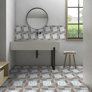 Thiết kế hiện đại tự dính PVC sàn gạch Sticker tùy chỉnh kích thước sàn gạch sticker cho phòng tắm sinh nhật đám cưới - Product Image 4