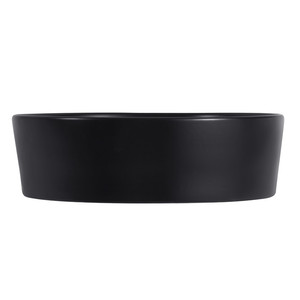 OEM Bak Cuci Kamar Mandi Keramik, Bak Seni Buatan Tangan, Wastafel Kamar Mandi Hitam Matte