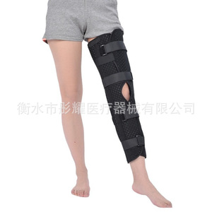 Genouillère XGJ noire et grise, soutien par compression pour les jambes, protection sportive - Product Image 2