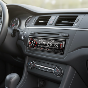 新型1DINカーステレオ<span class=keywords><strong>MP3</strong></span>オートラジオプレーヤー、Bluetooth、SD、USB、<span class=keywords><strong>MP3</strong></span>、MMC、<span class=keywords><strong>WMA</strong></span>、2つのUSB、Aux入力レシーバー搭載 - Product Image 4