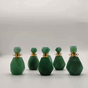 Pendentif de bouteille de parfum en cristal d'oeil de tigre naturel sculpté à la main <span class=keywords><strong>bijou</strong></span> de parfum élégant pour dames bijoux décor cadeau - Product Image 6