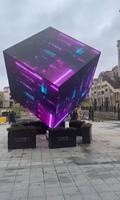 Schermo LED 3D a Forma Speciale, Display Cubo Magico, Schermo Pubblicitario Multifaccia Sospeso per Lobby e Showroom, Marca THX P2.5