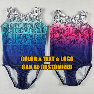 Vêtements de danse et de ballet sans manches de conception personnalisée pour garçon imprimé <span class=keywords><strong>justaucorps</strong></span> de compétition de gymnastique pour hommes portés par sublimation - Product Image 2