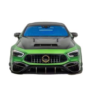 Pour <span class=keywords><strong>mercedes</strong></span>-benz AMG GT50 GT53 GT63 Kit de carrosserie en fibre de carbone AMG GT50 GT53 GT63 MSY Style fibre de carbone diffuseur de lèvre avant becquet - Product Image 1
