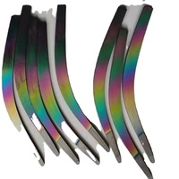 Lames de combat HSS Cobalt DM05 pour combats de coqs, lames de Bulang Tari déjà coupées en forme de couteaux