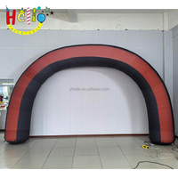 Arco inflable de impresión Digital con logotipo en Color de gran venta para eventos, correr, deportes, arco de globo inflable