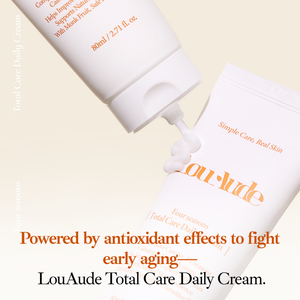 Crema Facial Diaria LouAude Four Seasons Total Care, Crema Antioxidante, Crema Diaria Antienvejecimiento e Hidratante para Rostro y Cuello - Product Image 4