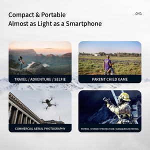 Drone intérieur E88 UFlight 4K HD à double caméra, WiFi longue portée, avec rétroéclairage LED et télécommande, 3 batteries – Meilleure vente - Product Image 5