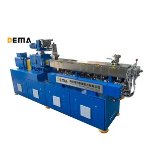 Color Masterbatch Pellets Plastic Compounding Twin Screw Extruder For Lab Scale