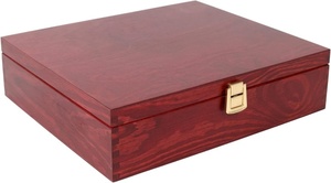 Boîte à chocolats en bois avec 5x5 compartiments, boîtes cadeaux à 25 emplacements, emballage <span class=keywords><strong>vide</strong></span> pour chocolats faits main, présentoir pour mariage ou fête - Product Image 5