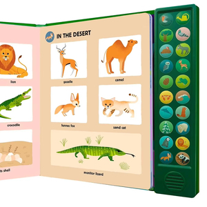 Livre de sons de la nature pour enfants, édition originale d'usine OEM - Product Image 1