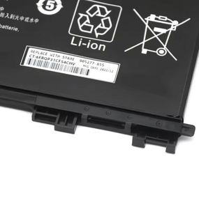 Original TE04XL 63.3Wh แบตเตอรี่ลิเธียมไอออนแล็ปท็อปสําหรับ HP Omen 15-AX200NA HSTNN-DB7T - Product Image 4