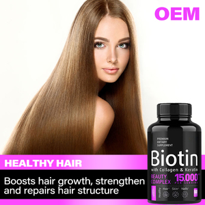 อาหารเสริมไบโอตินยี่ห้อส่วนตัว ลดราคาพิเศษ บำรุงผมยาวและผิวขาว สำหรับผู้ใหญ่ ผลิตภัณฑ์เพื่อความงาม - Product Image 5