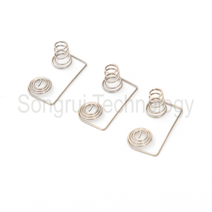 OEM điều khiển từ xa tùy chỉnh bán buôn pin chính xác mùa xuân AA đồng thau Pin phẳng liên hệ với lò xo nhỏ hình nón cuộn dây mùa xuân - Product Image 3