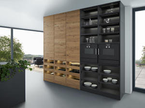 Meubles de cuisine en bois JINGSHUN, ensembles complets, buffet moderne, îlot de cuisine, garde-manger, armoire de rangement, meubles sur mesure, maison, villa - Product Image 3