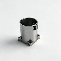 Tube de châssis de train d'atterrissage pour drone multirotor, usiné CNC en aluminium et acier inoxydable, avec connexion à 90 degrés