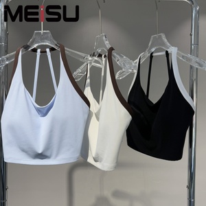 Fabrika OEM kadınlar yüksek kalite 2 parça Halter sutyen tenis etek aktif aşınma pilili Golf kıyafeti nedensel şort takımı - Product Image 2