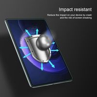 Nuglas 2023 Film protecteur d'écran anti-rayures 9H sans bulles, verre trempé transparent pour tablette Samsung Tab A9 / Tab A11