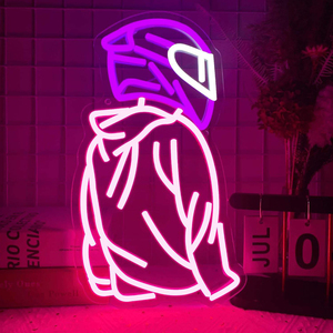 Letrero de bienvenida Led personalizado Letrero de neón del Real <span class=keywords><strong>Madrid</strong></span> Letrero de logotipo personalizado Regalo hecho a mano Arte de pared Neón Dormitorio Bar Pub Decoración - Product Image 5