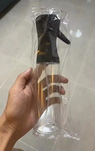 Botella de Spray Transparente de 200ml, 300ml, 500ml, de Diseño Innovador, con Pulverización Continua, de Plástico, con Niebla Fina, para Hidratar, Cuidado del Cabello y Belleza - Product Image 2