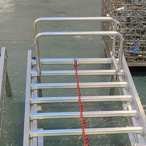 <span class=keywords><strong>Escalera</strong></span> de cable de aleación de aluminio personalizada sumergida en caliente para uso <span class=keywords><strong>exterior</strong></span> Material de construcción <span class=keywords><strong>Escalera</strong></span> de bandeja de cable de metal - Product Image 2