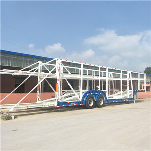 Transport de camions légers bon marché en Ouzbékistan, semi-<span class=keywords><strong>remorque</strong></span> porte-voitures 6 places 8 places - Product Image 1