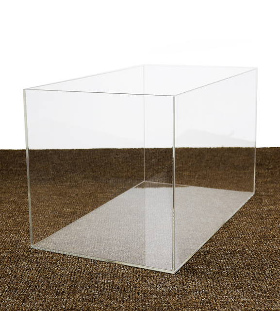 Jihong Customized Small Desktop Transparent Acrylic Fish Tank Display Case Perspex Aquariums