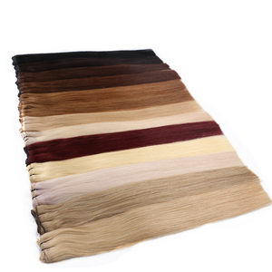 Armonia 22 ''colore misto vera cuticola Remy lisci fascio di trama estensioni dei <span class=keywords><strong>capelli</strong></span> umani russi tessuto dei <span class=keywords><strong>capelli</strong></span> - Product Image 3
