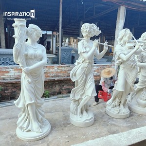 Statue <span class=keywords><strong>de</strong></span> <span class=keywords><strong>soldat</strong></span> romain en grès artificiel pour la décoration <span class=keywords><strong>de</strong></span> villa, sculpture <span class=keywords><strong>de</strong></span> figure européenne en pierre coulée - Product Image 6