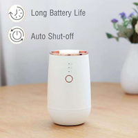 Diffuseur d'arômes portable mini pour voiture et maison, prix usine, rechargeable USB, brume froide sans eau, en plastique, garantie 1 an