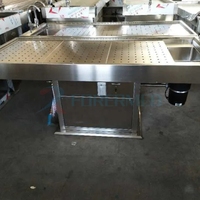 Table d'Autopsie en Acier Inoxydable 304 à Vente Directe d'Usine, Table de Dissection Mortuaire Électrique à Hauteur Réglable avec Évier et Drain