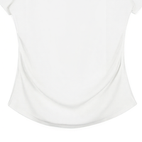 T-shirt pour femme rétro américain, lavé, froncé, slim, extensible, manches courtes, de haute qualité, personnalisé, t-shirts pour homme, t-shirts
