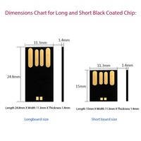 Venta al por Mayor de Memorias USB sin Carcasa de 4GB 8GB 16GB 32GB 64GB USB2.0 3.0 Pendrive para Personalizar con Carcasa DIY