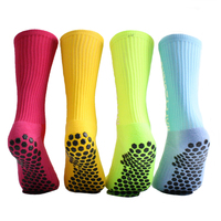 Calcetines Deportivos de Diseño Personalizado para Niños, Jóvenes y Hombres, con Estampado de Fútbol, Antideslizantes, Tejidos, Transpirables, con Puño en la Parte Inferior para Otoño