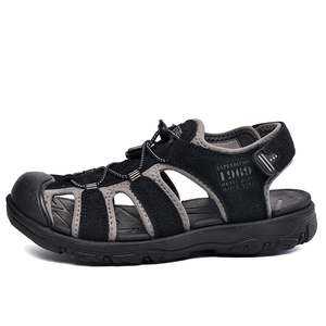 <span class=keywords><strong>Sandales</strong></span> d'été pour hommes en <span class=keywords><strong>cuir</strong></span>, nouveau design, à bout rond, tendance, les plus vendues 2026 - Product Image 5