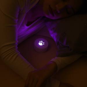 Smart White Noise Machine for Baby Adult Use with Colorful Night <b>Lights</b> 34 Soothing Natural Sounds 30min/60min/90min <b>Timer</b> - Product Image 5