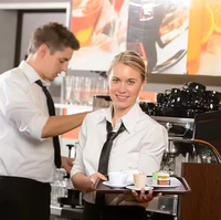 Plateau de service carré antidérapant et durable pour cuisine, service de table, restauration rapide et barware - Offre Spéciale