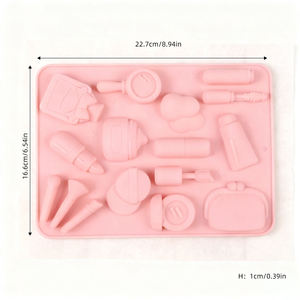 Moule en silicone créatif de qualité alimentaire FDA/LFGB, écologique, pour extérieur, outils de pâtisserie, mousse, DIY, biscuits, gâteaux, chocolat, OEM/ODM - Product Image 3