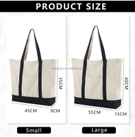 Sac fourre-tout en toile de coton de taille moyenne réutilisable écologique sac de plage de style à la mode pour enfants cadeau d'utilisation quotidienne à motif de fleurs imprimées