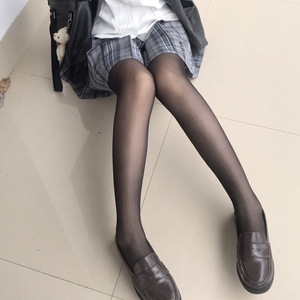 <span class=keywords><strong>Bas</strong></span> noirs <span class=keywords><strong>un</strong></span> outil moulant à double couche pour jambes nues Collants pénétrant la peau à double couche - Product Image 3