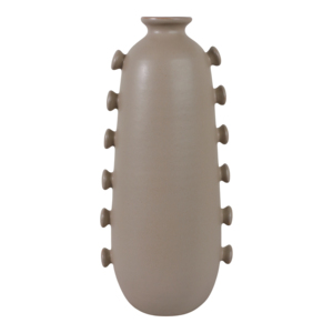 Vaso Decorativo in Ceramica con Dettagli Laterali, Formato Piccolo per Arredamento Casa, Soggiorno, Camera da Letto, Ufficio - Product Image 1