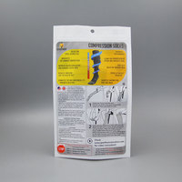 Sachet latéral personnalisé en aluminium et plastique pour emballage de miel, thé, café, lait en poudre