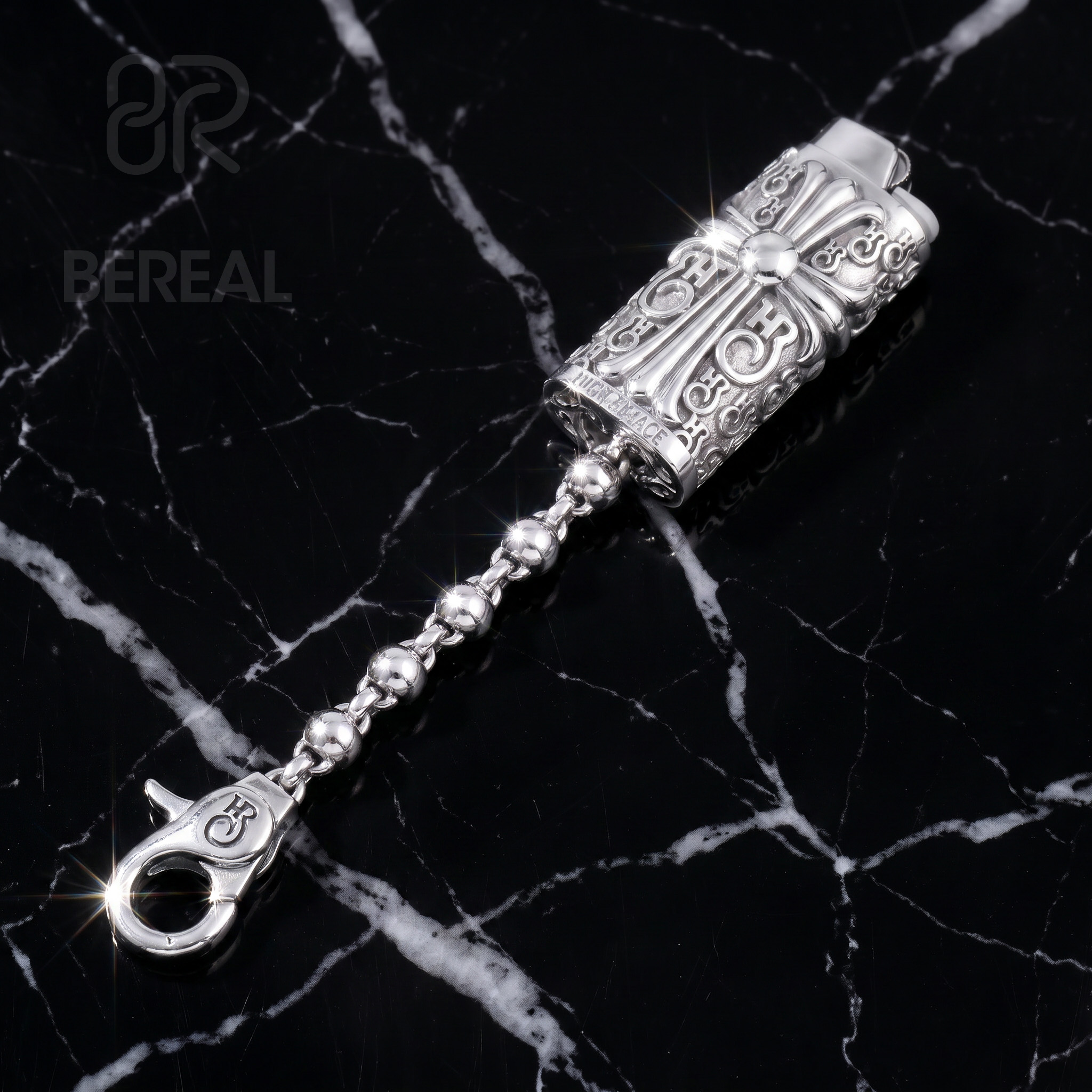 Moissanita de 2 pulgadas + Plata de Ley S925