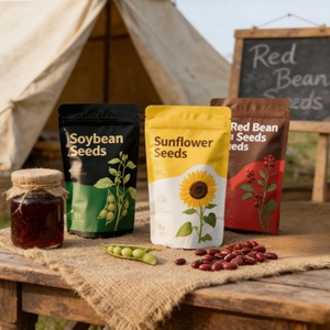 Custom Printed Eco Friendly Recycled Ziplock <b>Bags</b> Seeding <b>Bags</b> Plastic for Grain Seeds Tomato <b>Vegetable</b> Fruit Flower Seeds <b>Bags</b> - Product Image 1