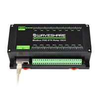 Módulo de Relé Ethernet de 16 Canales, Protocolo Modbus RTU/TCP, Comunicación por Puerto Ethernet, Alimentación PoE, Chipset Estándar