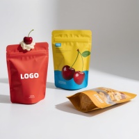 Sacs alimentaires biodégradables personnalisés refermables réutilisables pour poulet surgelé, logos de marque, qualité alimentaire, réduit les déchets, vente au détail et en gros