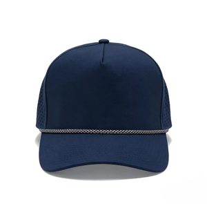 Gorra Trucker de Malla Transpirable de Alto Rendimiento con Detalle de Cuerda – Gorra de Béisbol y Golf Personalizable para Exteriores - Product Image 1